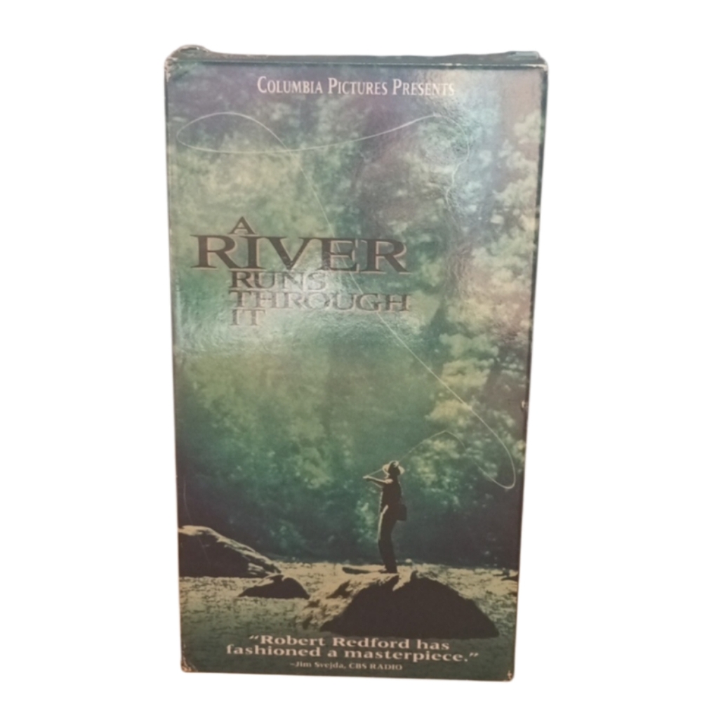 A river runs through it vhs tape